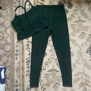 Beyond Yoga Spacedye Caught In The Midi High Waisted Legging + Slim Racerback